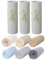 P'tit Basile - 3er Set Jersey Spannbettlaken Baby, Spannbetttüch für Kinderbetten 100% Bio-Baumwolle - 60x120 cm - perlgrau - Ausziehbar mit elastisch Rundum