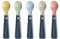 Tommee Tippee Easigrip Self-Feeding Weaning Spoons, Pack of 5, Acier inoxydable
