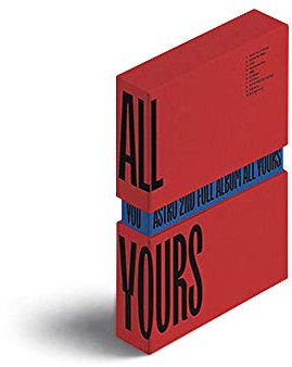 Astro All Yours 2nd Album You Version (inkl. Fotobuch, Digipak Cover, CD, Akkordeon Postkarte, Nachrichtenkarte, Faltposter) (gefaltetes Poster)