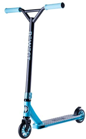 BEWEGT Next Level Teal Stuntscooter Scooter Freestyle Kickscooter Roller 110 mm Aluminium Rollen ABEC 9 Kinder Erwachsene 85 cm Gesamthöhe ab 8 Jahre