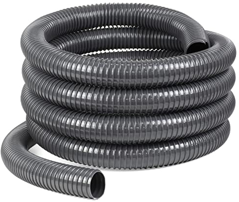 Moritz Abwasserschlauch Ø 32mm x 5,00 Meter Spiralschlauch für Teiche Camping Wohnwagen Wohnmobil Theken Brunnen Förderschlauch Pumpenschlauch Ablaufschlauch