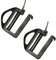 Sharplace Slider Buckles Webbing Straps Buckle, for Replacement Repair Backpack Strap Buckle Fasteners, 2pcs