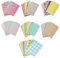 UTMACH 140 Stück Bunte Film Aufkleber Polaroid Mini Fotorahmen Aufkleber Polaroid DIY Papierfotorahmen Sticker für Fujifilm Instax Mini 9/8/7S/70/26/50S/90 Kamera Film