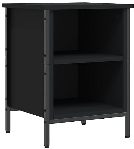vidaXL Schuhregal Schwarz 38x35x50 cm Holzwerkstoff