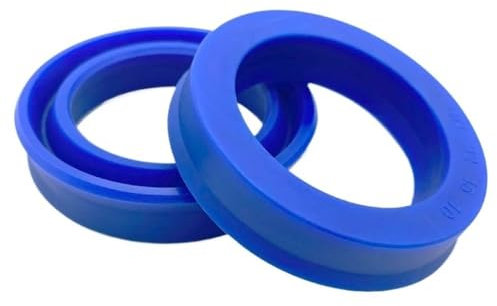 UN/UHS/UNS-Typ Polyurethan-Öldichtung, hydraulischer Dichtring, U-Typ, Y-Typ, Zylinder, hydraulischer Stangenschaft, Kolbendichtung, Gummiring (Size : UHS 40x50x6 (5Pcs))