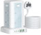 10M Tower Extension Lead with USB, Toomke 8 Way Multi Socket Plug Extension (3 USB A & 3 Type C), Overload Protection Tower Power Strip with Switches, 13A 3250W UK Socket Tower Power Cords 10 Meters