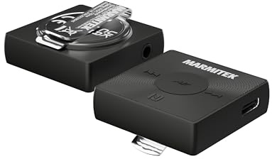 Bluetooth-Empfänger für Auto - Marmitek BoomBoom 76 - Stereo - Tragbar - NFC aptX - Hohe Klangqualität - Schnelle Verbindung