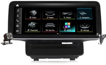 N8 Pro 1,Android 13.0 Radio 2 DIN Estéreo con 4G WiFi DSP SWC Carplay para Q7 2005-2015 GPS Sat Navi 10.25/12.3'' Multimedia Vídeo Reproductor BT FM Receptor