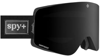 Spy Optics Marauder SE Magnetic Quickchange Lens Snow Goggle (Black RF 20% HAPPY BOOST Black Mirror + 48% HAPPY BOOST LL Red Coral)