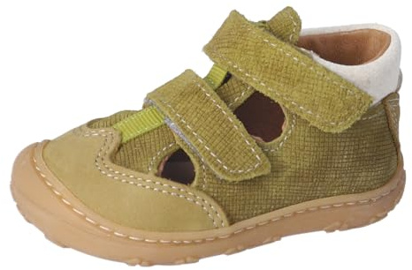 RICOSTA Jungen Low-Top Sneaker EBI, Kinder Lauflernschuhe, Weite: MITTEL, lose Einlage, Sportschuhe, Freizeitschuhe, assenzio/Oil (250), 23 EU