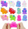 Yeefunjoy 12 Pezzi Unicorno Antistress Squeeze Toys, Carino Giocattoli Sensoriali Kawaii Unicorno Squishies Fidget Toys Antistress Assortiti Squishy Gadget Compleanno Bambini Adulti Regali Fine Festa