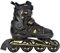 RAVEN Pulse Inline Skates Inliner für Kinder und Erwachsene OPTIONAL 2in1 mit Schlittschuhen verstellbar (PRO Gold ohne Kufen, 43-46 (28-30,5cm))