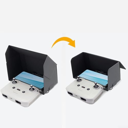 Getdoublerich Sonnenschutz, magnetische Gegenlichtblende, geeignet für DJI Mini 2 SEMini 3Mini 3 4 Pro geeignet für DJI Geeignet für NEO blockiert effektiv Blendung
