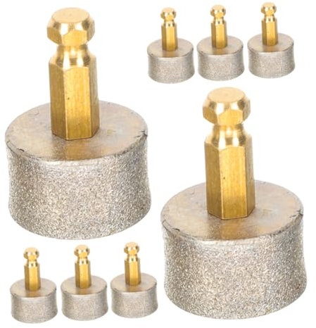 ibasenice 8pcs Pet Nail Polishing Heads Dog Cat Nail Grinder Replacement Sanding Heads