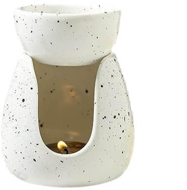 Psdndeww Ätherische Ölbrenner Keramik Wachswärmer Brenner Keramiköl Diffusors Kerze Teelaches Halt Teelights Kerze