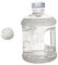 perfk Barreau de récipient d'eau Transparente Le Distributeur de Distribution d'eau avec Couvercle et poignée pour la Cuisine d'urgence du ménage extérieur, 3l