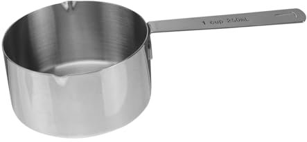 Mobestech Kochtopf Aus Edelstahl 250ml Multifunktional Küchenkochgeschirr Mit Aufhängeloch Für Saucen Babynahrung Und Suppen