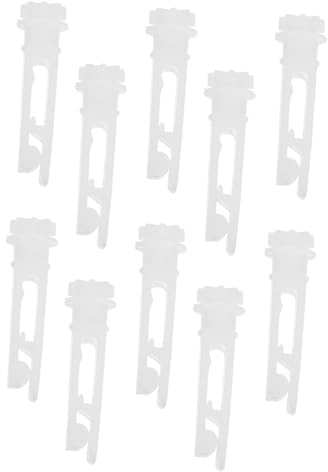 VALICLUD Vertical Curtain Pulleys 10Pcs PVC Replacement for Vertical Blinds