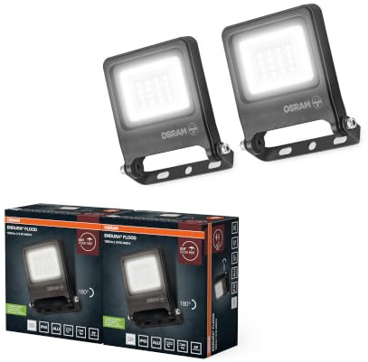 OSRAM Proiettore LED ENDURA FLOOD PC 10W 4000K Grigio