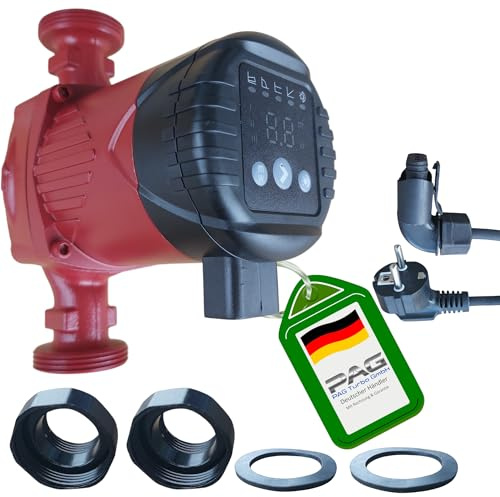 EINBACH - Hocheffizienzpumpe Klasse A Heizungspumpe Umwälzpumpe EVI 25-40/180 von PAG Turbo GmbH®