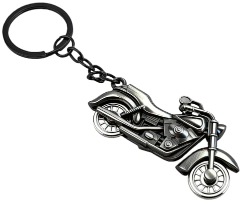 VBGURR Motorrad-Schlüsselanhänger,Auto Schlüsselanhänger Motocross aus Metall,Motorrad Zubehör Metall Schlüssel Anhänger,Mini Motorrad Geschenke für Motorrad-Enthusiasten,Männer Und Frauen