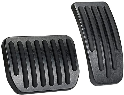 JSMGH Auto-Pedale, Fußstütze, Pedal-Set, Aluminiumlegierung, rutschfest, Sport-Kraftstoff, Benzin, Kupplung, Bremse, Bremsbelag, Pedale für Tesla, Modell 3, Modell Y, 2 Stück