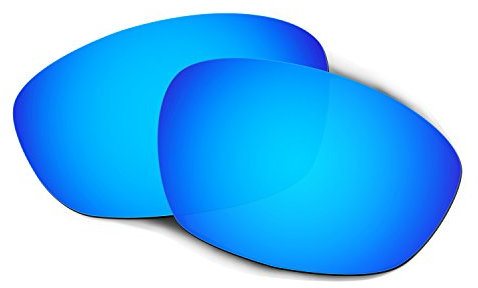 HKUCO Plus Mens Replacement Lenses For Oakley Straight Jacket (2007) Sunglasses Blue Polarized