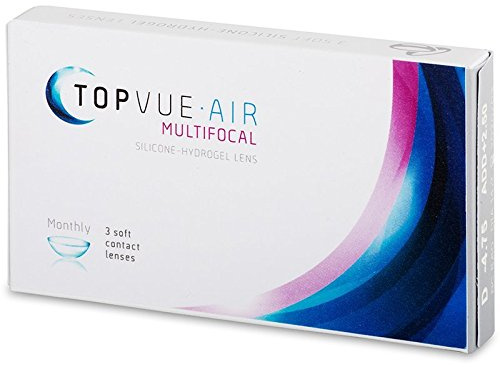 TopVue Air Multifocal Monatslinsen, 3 / BC 8.60 / DIA 14.20 / -2.00 Dioptrien