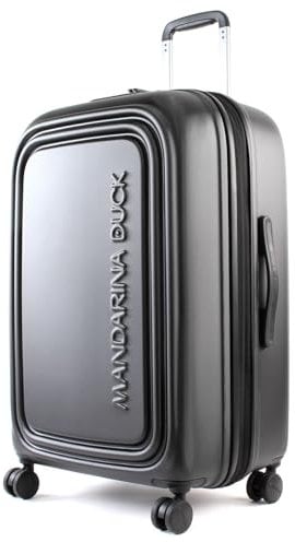 Mandarina Duck Logoduck + Trolley Medium Exp, Nero (Black), 45x69x32/35(LxHxW)
