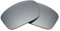 Mryok OO9095 Verres de rechange pour Oakley Scalpel - Argenté - Taille Unique