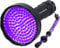 Lampe de poche UV à lumière noire super lumineuse 128 LED pour animal domestique, chien, chat, détecteur d'urine pour taches d'urine d'animaux domestiques, lampe de poche UV noire pour punaises de