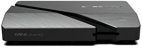 DreamTV Mini Ultra HD 4K 2160p Android 9.0 16GB Flash, 2GB RAM, H.265, HDMI 2.1, USB3.0, IPTV Streamer, Dual WLAN 2,4/5GHz, LAN, Bluetooth Smart TV Box Schwarz, DreamTVMP