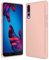 Verco Cover compatibile Huawei P20 Pro Custodia, Silicone Liquido Gel Morbida per Huawei P20 Pro Case, Rosa Antico