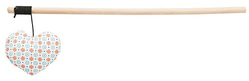 Trixie Canna da gioco con cuore erba gatta giocattolo - 35 cm