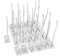 25pcs Slat Wall Panel Hook, Lamellenwand Haken, Display Haken,15cm 6 Zoll Lamellenwand Panel Haken Wand Produktträger Shop Regal Haken für Geschäfte und den Heimgebrauch