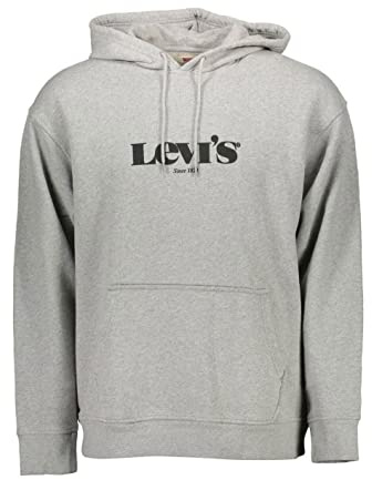 Levi's Herren Relaxed Graphic Sweatshirt Hoodie Kapuzenpullover,Modern Vintage Po Mhg,L