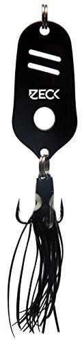 ZECK Blinker zum Wallerfischen - Blinker Jörg Octo Spoon - Black - 65g