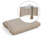 blumfeldt Pantheon Solid Sky Ambient Solar Pavillon-Seitenwände, Zubehör-Set: 4 Seitenwände, Blick- und Windschutz, Material: 140 g/m² Polyester, wasserabweisend, Maße: ca. 3 x 3 m, Taupe