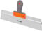 Mivos Espátula Ancha Profesional de Acero Inoxidable 450 mm - Espátula de Fachada para Grandes Superficies - Cuchillo de Revestimiento con Agarre Suave - Espátula de Yeso 45 cm