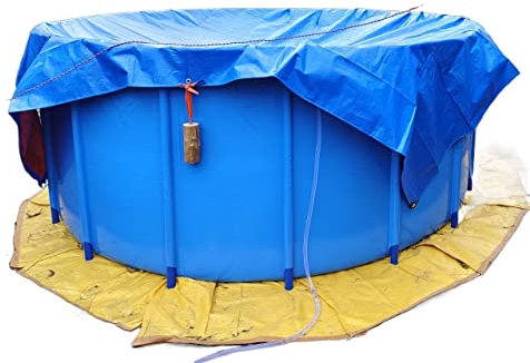 Piscine Hors Sol/ Cadre Piscine Piscines Hors-terre Rondes, Tout-petits Adultes Enfants, Grande Piscine Rectangulaire / Piscine Ronde Avec Valve De Vidange, Piscines D’été Blue Family Backyard, Kiddie