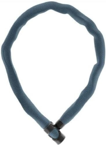 ABUS Kettenschloss IVERA Chain 7210 – Fahrradschloss mit hochflexibler IvyTex-Kunstfaserummantelung – ABUS-Sicherheitslevel 8 – 85 cm – Farbe: Desert Titan