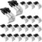 20 Piezas Clips De Fregadero De Montaje Inferior, Clips De Fregadero De Cocina, Clips De Reparación De Instalación, Clips De Sujeción para Cocina, Baño, Ducha