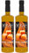 Mikah - Premium Flavors - Salted Caramel (gesalzenes Karamell) x2 | Sirup für Getränke und Desserts | Professionelle Verwendung | 2 Flaschen à 1 Liter (2 x 1000 ml)