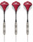 Narwhal Tournament 22g Steel Tip Darts - 3 Pack 5.5 in. Darts with Metal Tip and Storage Case