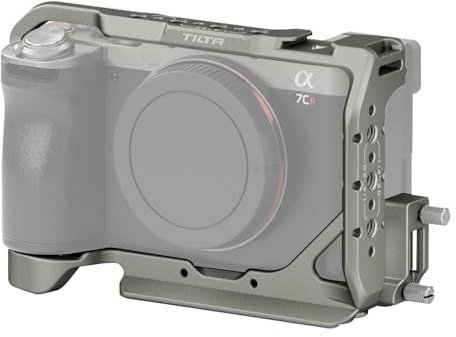 Tilta A7C II Cage A7C R Käfig, Kompletter Kamerakäfig Kompatibel mit Sony A7C II /A7C R mit HDMI-Kabelklemme - Schwarz TA-T60-FCC-TG
