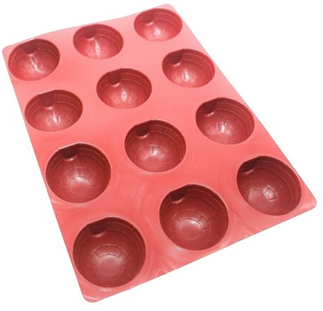 Maé - Moule Igloo 12 Alvéoles - Silicone Alimentaire Premium Anti-Adhérent - Souple, Démoulage Facile et Net - Résistant Températures -45°C / +280°C - 130 ml
