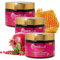 P-Beauty 3x Haarkur Granatapfel & Honig Haarmaske - Feuchtigkeitsmaske für lockige Haare - Lockenpflege, Haarpflege, Anti-Frizz - verleiht Frische, Volumen & schützt coloriertes Haar