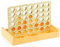 The Magic Toy Shop 4 In A Line Travel Game - Portable Wooden 2 Player Connect 4 Board Games For Family, Children, Kids & Adults