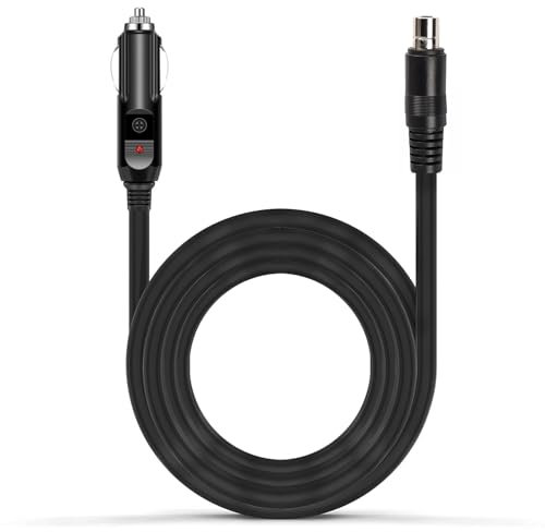 iHaospace Car Charger DC 8020 Charging Cable for Jackery Explorer 3000 Pro 2000 Plus 2000 Pro 2000 1500 Pro 1500 1000 Pro 1000 v2 Charger 5FT