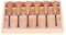 6 Pieces Wood Chisel Set, Wood Carving Chisels Sculpture Hand Tools Mushroom Handle DIY Art Craft Accessories, Professional Woodworking Tools
